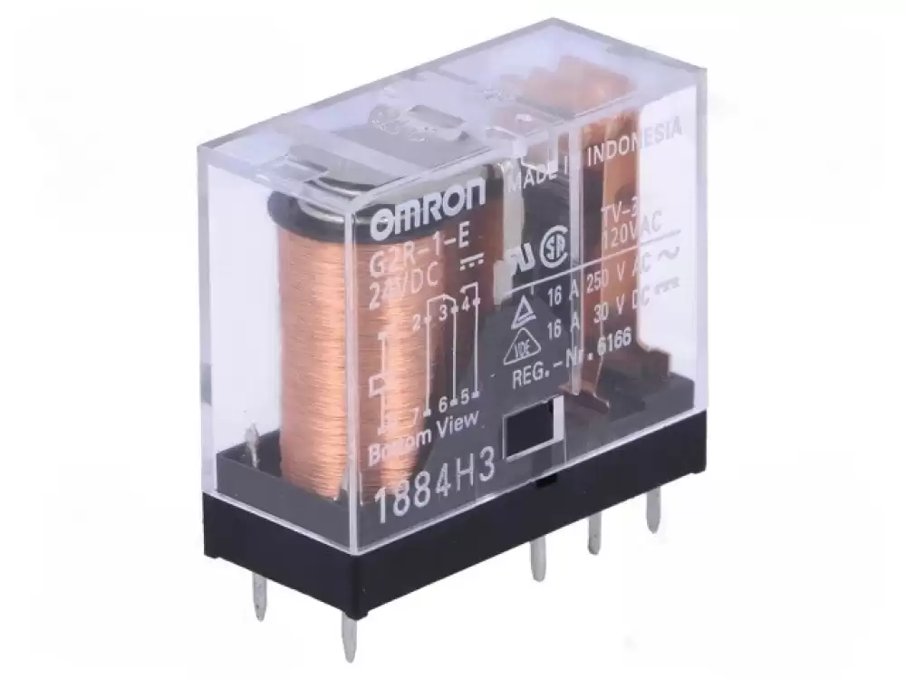 Omron-G2R-1-E 24VDC Relay electromagnetic SPDT Ucoil 24VDC 