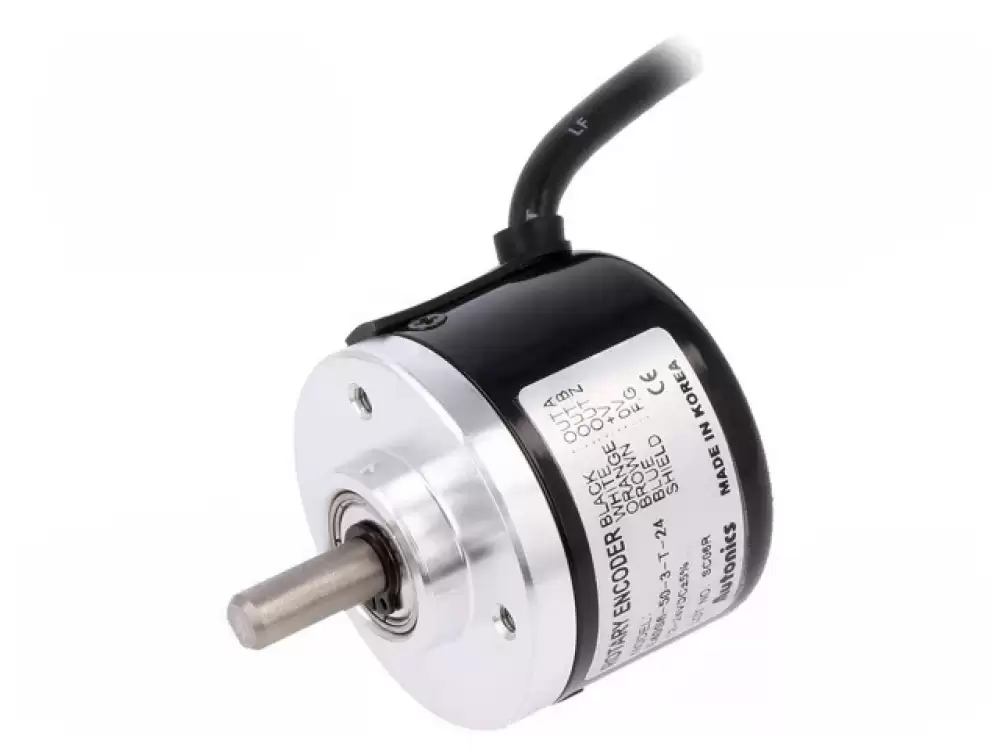 Autonics-E40S6-50-3-T-24 |Rotary Encoder 50PPR  shaft 6mm 12-24VDC