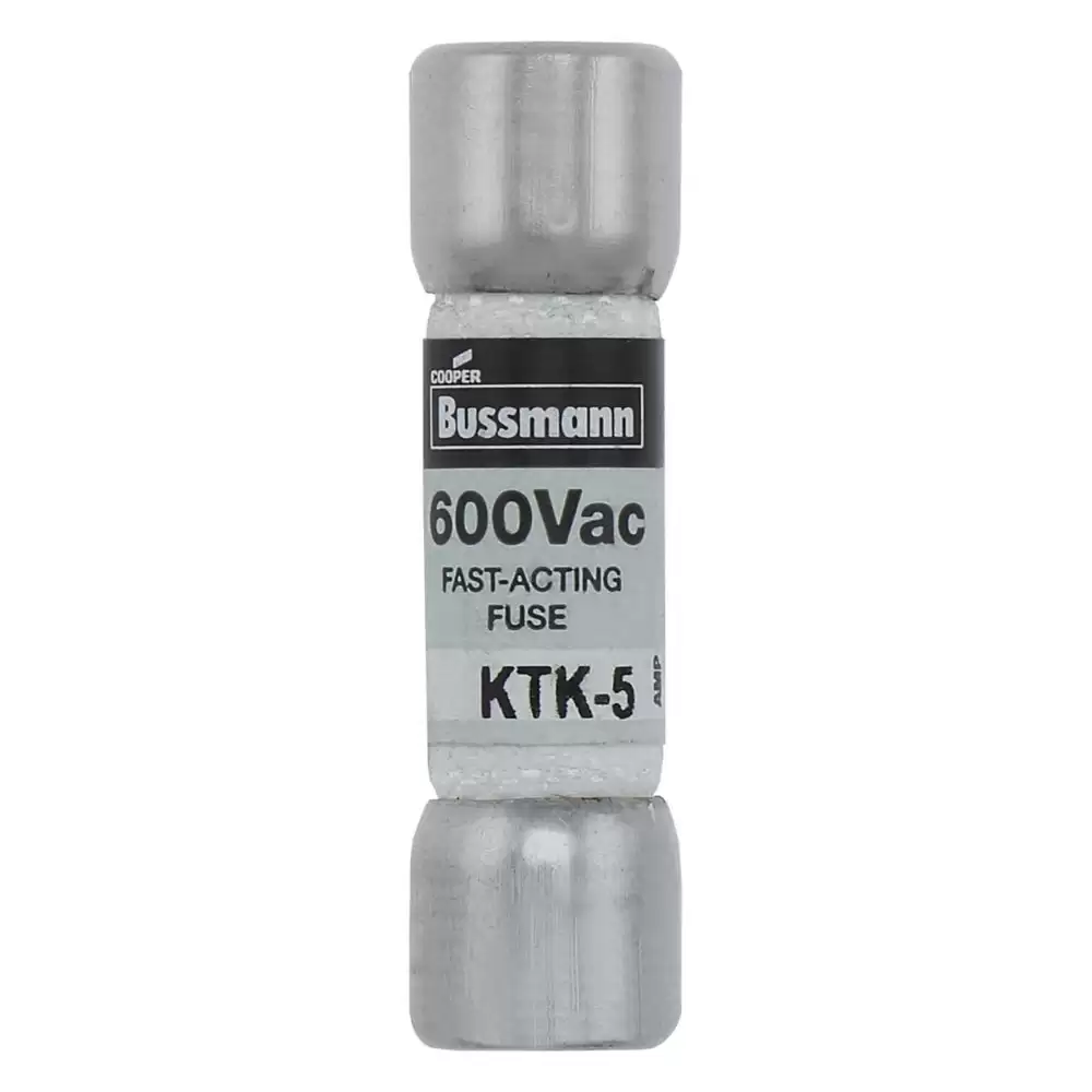 BUSSMANN - KTK-5 LIMITRON Fast-acting 5A Fuse 600V AC 