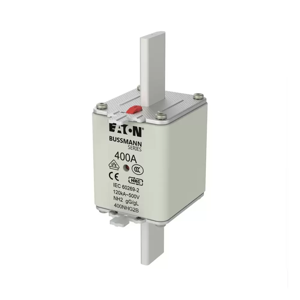 BUSSMANN - 400NHG2B, NH Fuse, 400A 500V GG GL SIZE 2