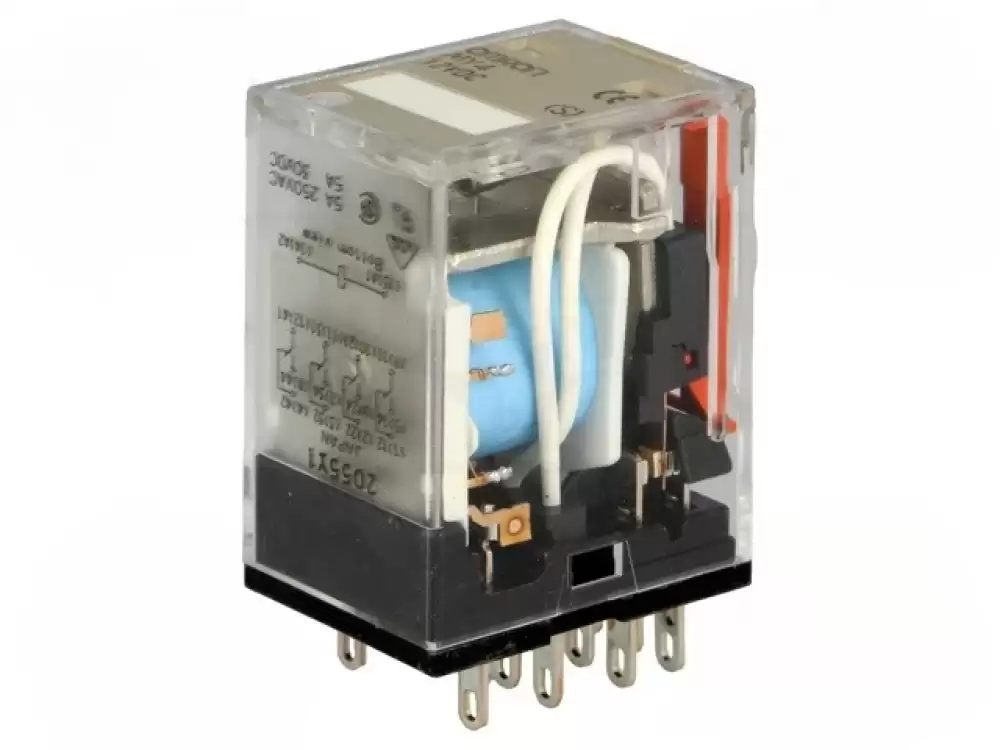 Omron-MY4 12VDC S Relay electromagnetic 4PDT Ucoil 12VDC