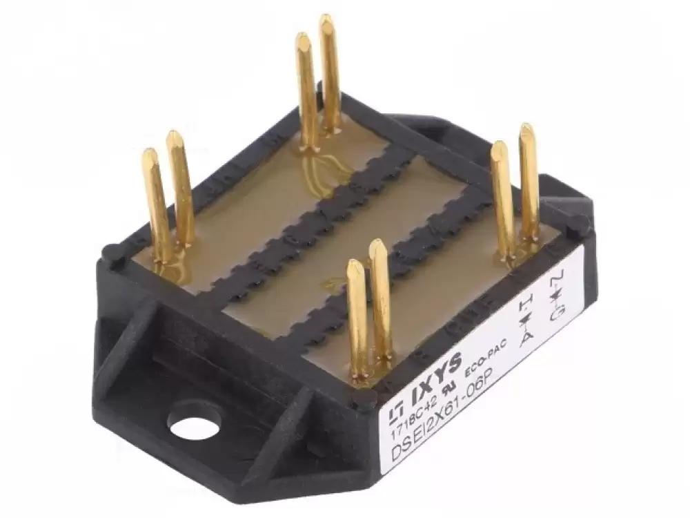 Diode double independent 60Ax2 600V IXYS- DSEI2X61-06P