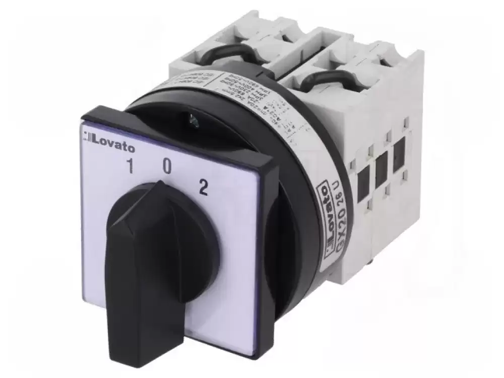 LOVATO-GX2026U Cam Switch 20A 1-0-2 