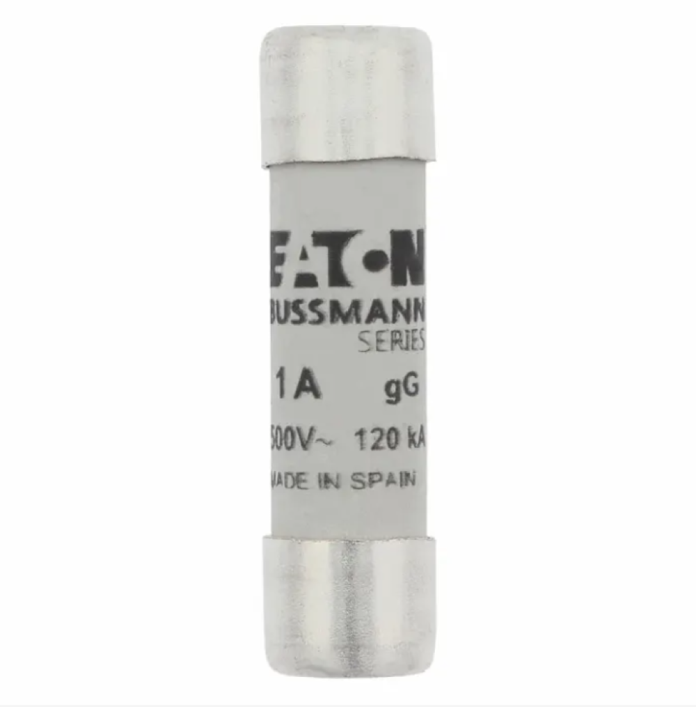 BUSSMANN - C10G1 Fuse 10x38 1A GG 500V AC