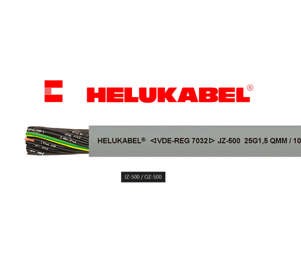 0.75mm x 3 Core Control Cable  JZ 500 HELUKABEL [10031]